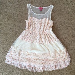 Pink Lace Dress